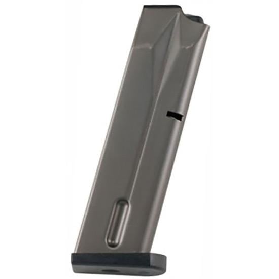 Beretta 92FS, M9A1 Magazine, 9mm, 15 Rounds, Black